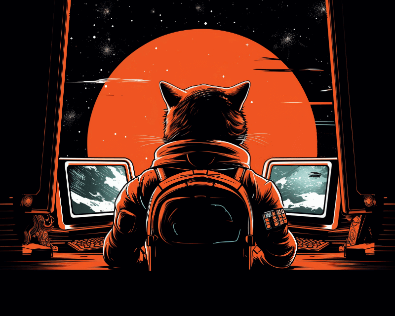 cat-astronaut-working-at-a-computer
